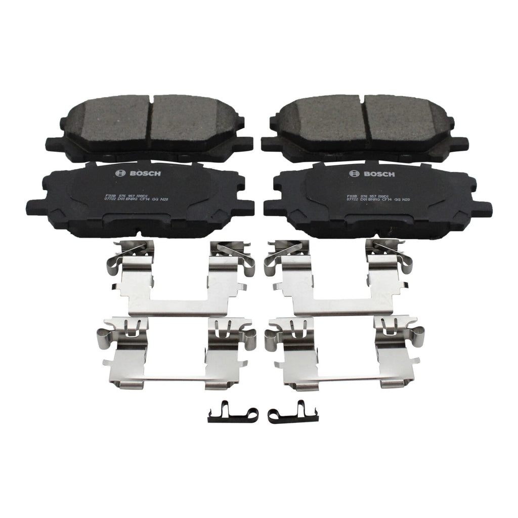Set of 4 Bosch QuietCast Front Ceramic Brake Pads for RX330 RX350 RX400h (2004–2009)