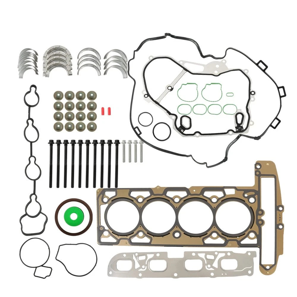 Main Connecting Rod Bearing and Head Washer Bolt Kit for Chevrolet Buick (2.4L)