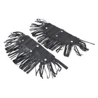 Front Rider Floorboard Fringe Covers for Honda, Yamaha, Harley