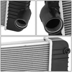 2-Row Aluminum Radiator for International 7300 7600 7700 WorkStar (2002–2011)