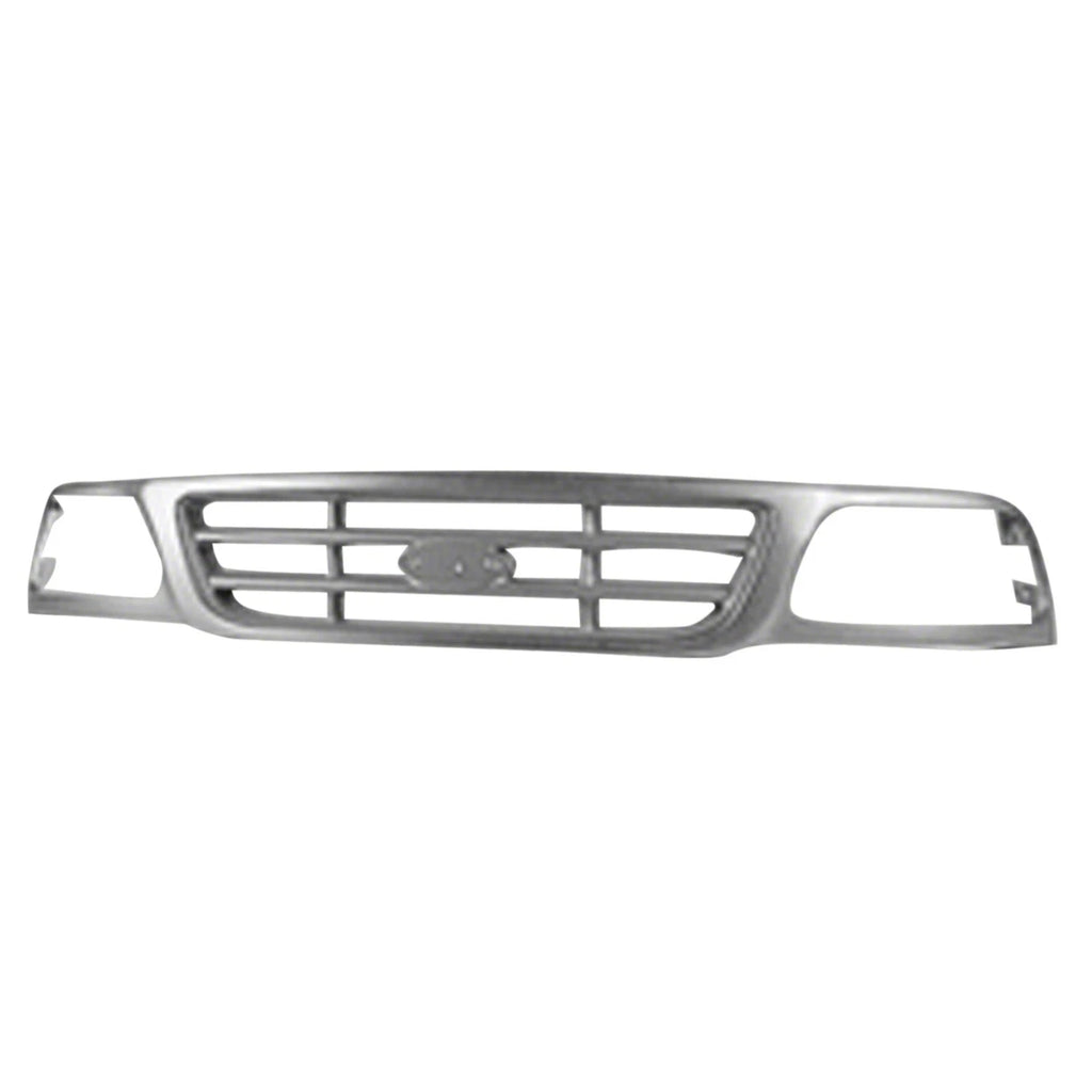 Replacement Chrome Plastic Front Grille for Ford Ranger PX (2011–2018)