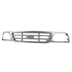 Replacement Chrome Plastic Front Grille for Ford Ranger PX (2011–2018)