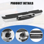 Chrome Rear Step Bumper for Chevy S10 GMC Sonoma (1998-2004)