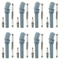 Set of 8 NGK Laser Iridium Spark Plugs & Coil Boots for Mustang F-150 (2015–2023)