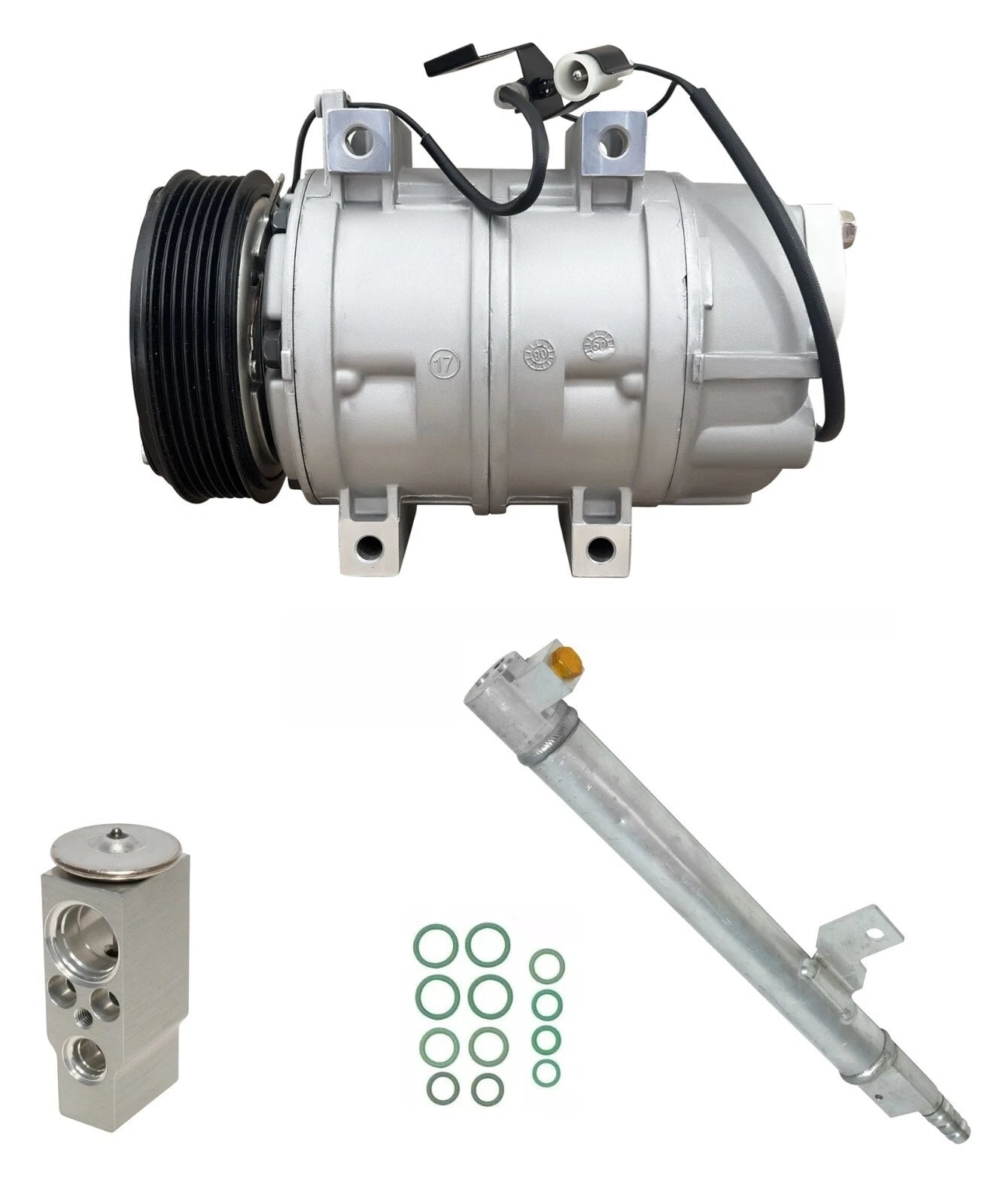 AC Compressor Kit Replacement for Volvo S60 2.4L 2.5L Turbo (2008–2015)