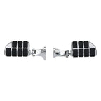 Chrome Rear Footpeg Pair for Harley Touring Street Glide (1993-2025)