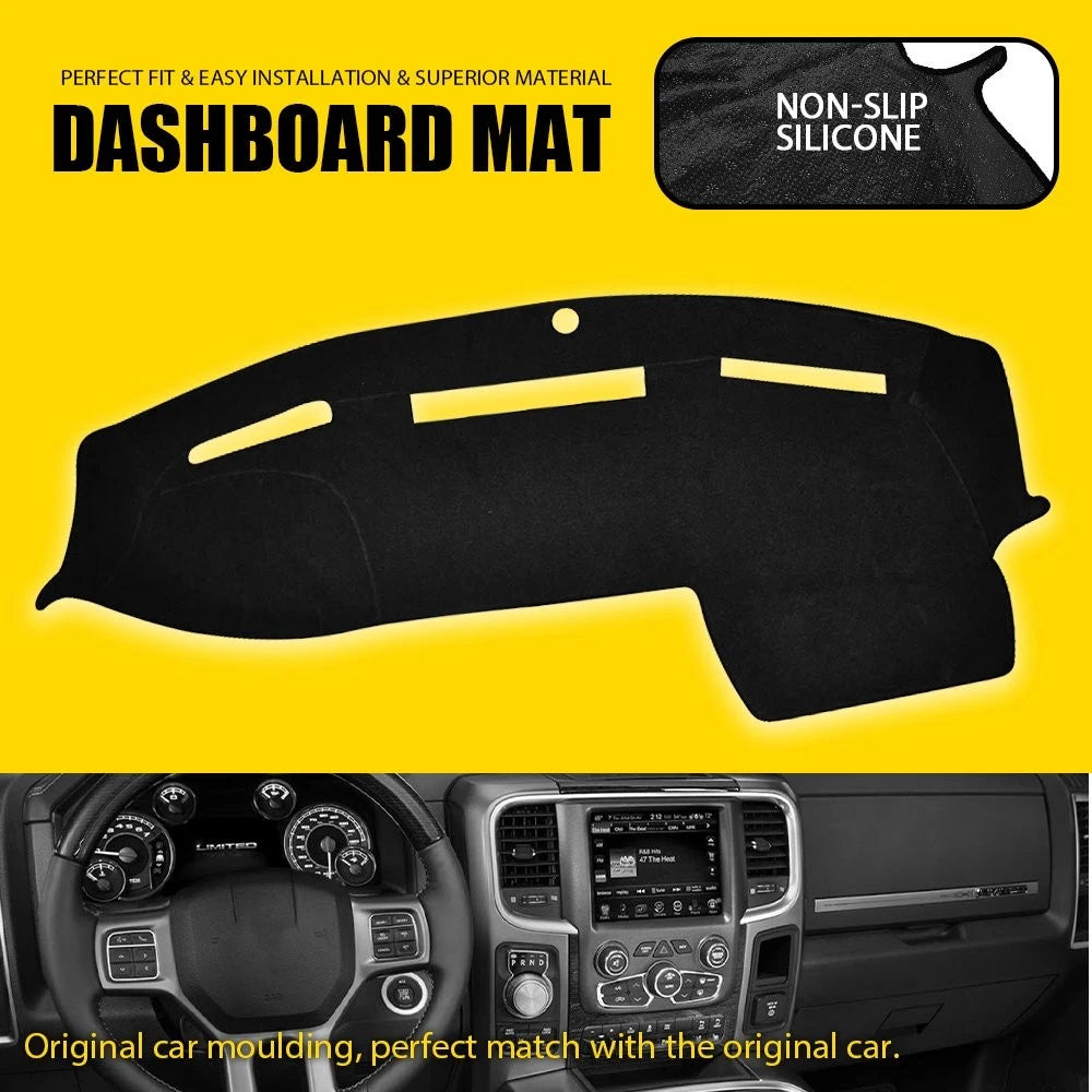 Dashboard Cover Pad for Ram 1500 2500 (2010–2018) Anti-Glare DashMat EXV