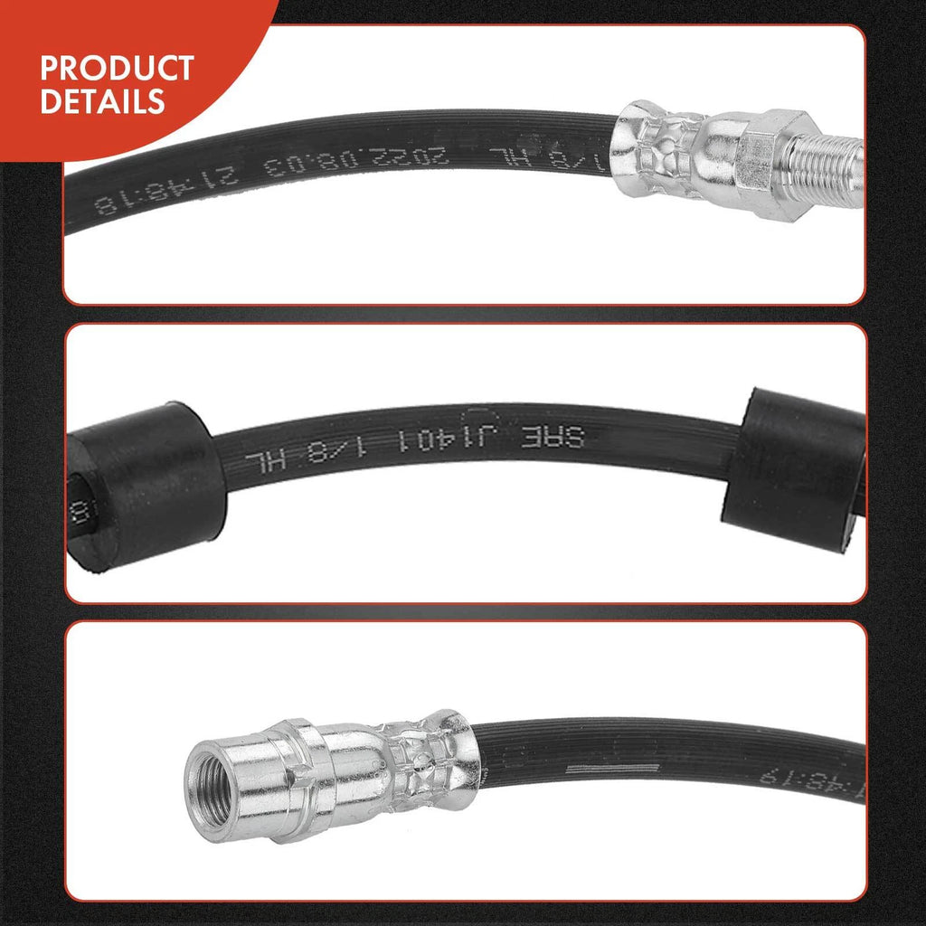 Front Brake Hydraulic Hose for BMW 525i 2001-2002, 528i 1997-2000, 530i, 540i, M5