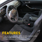 Center Console Lid for BMW E46 Series 3 (1999–2004) Armrest Cover Black