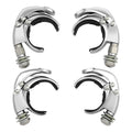 Set of 2 Quick Release Windshield Clamps for Harley Low Rider ST (2022–2024)