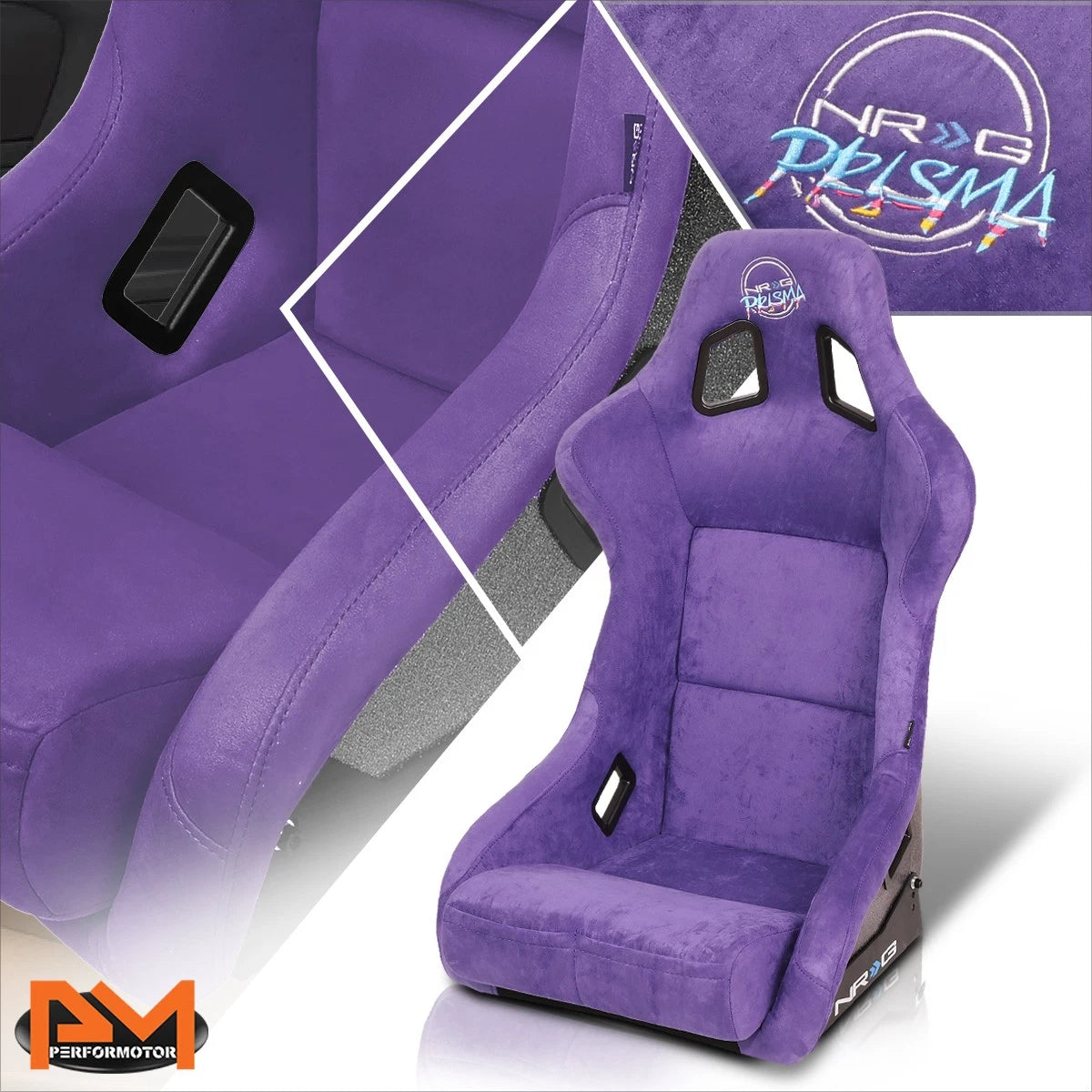 NRG FRP-302PP-PRISMA Large Bucket Racing Seat for Universal Fit (No Year)