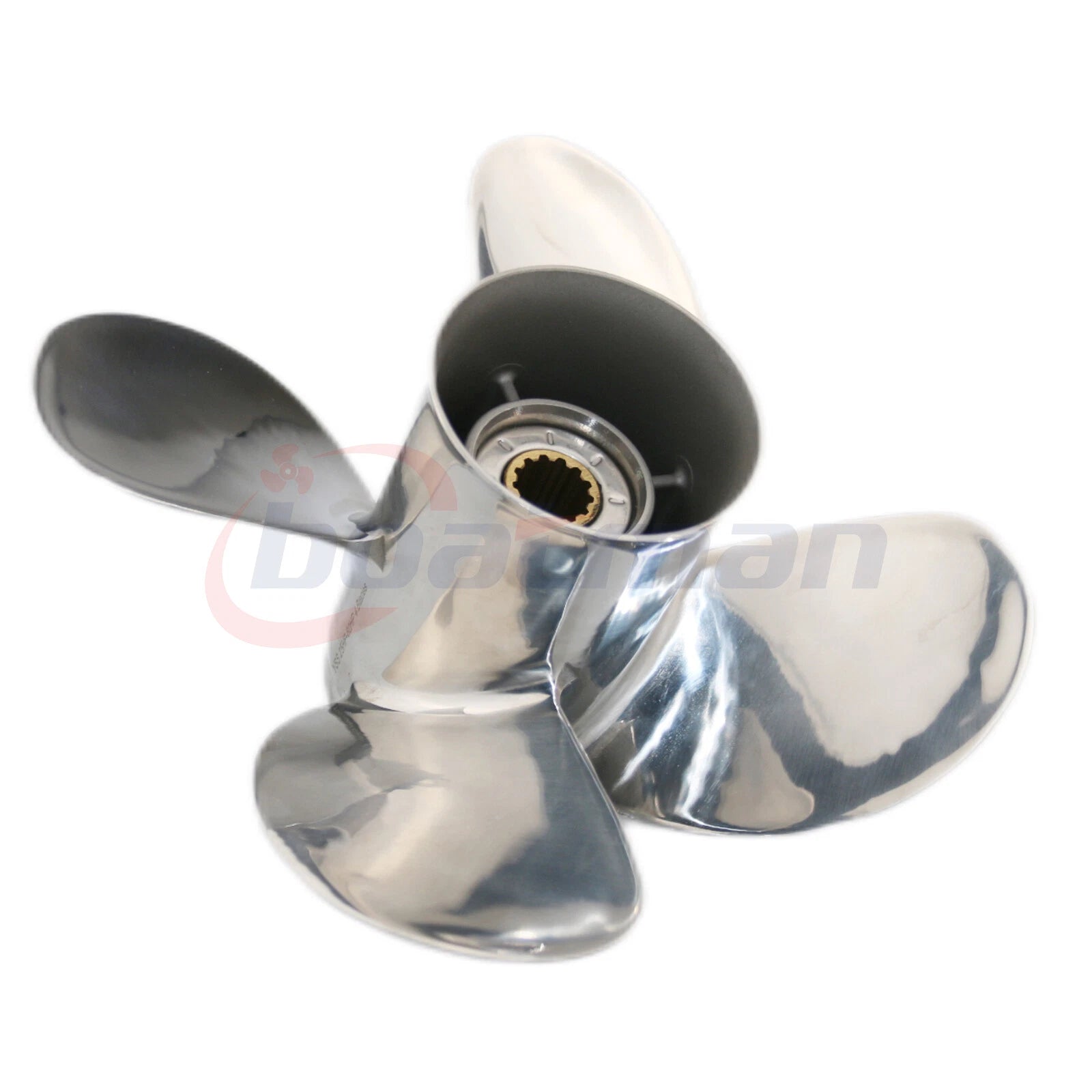 Set of 4 Blades SS Propeller 11 5/8x12 for Yamaha Outboard (25-60HP)