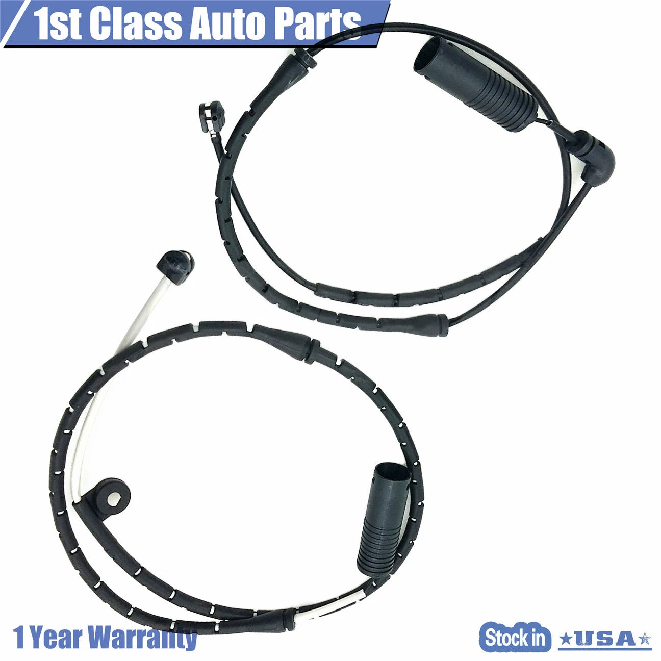 Front & Rear Brake Pad Wear Sensors for BMW X5 (2000–2006) 34351165579