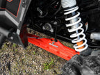 SuperATV Rear Trailing Arms for Polaris RZR XP 1000 (2014–2023) - Red