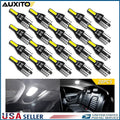 20x AUXITO 194 T10 168 2825 LED Bulb for Interior Number Plate (Canbus)