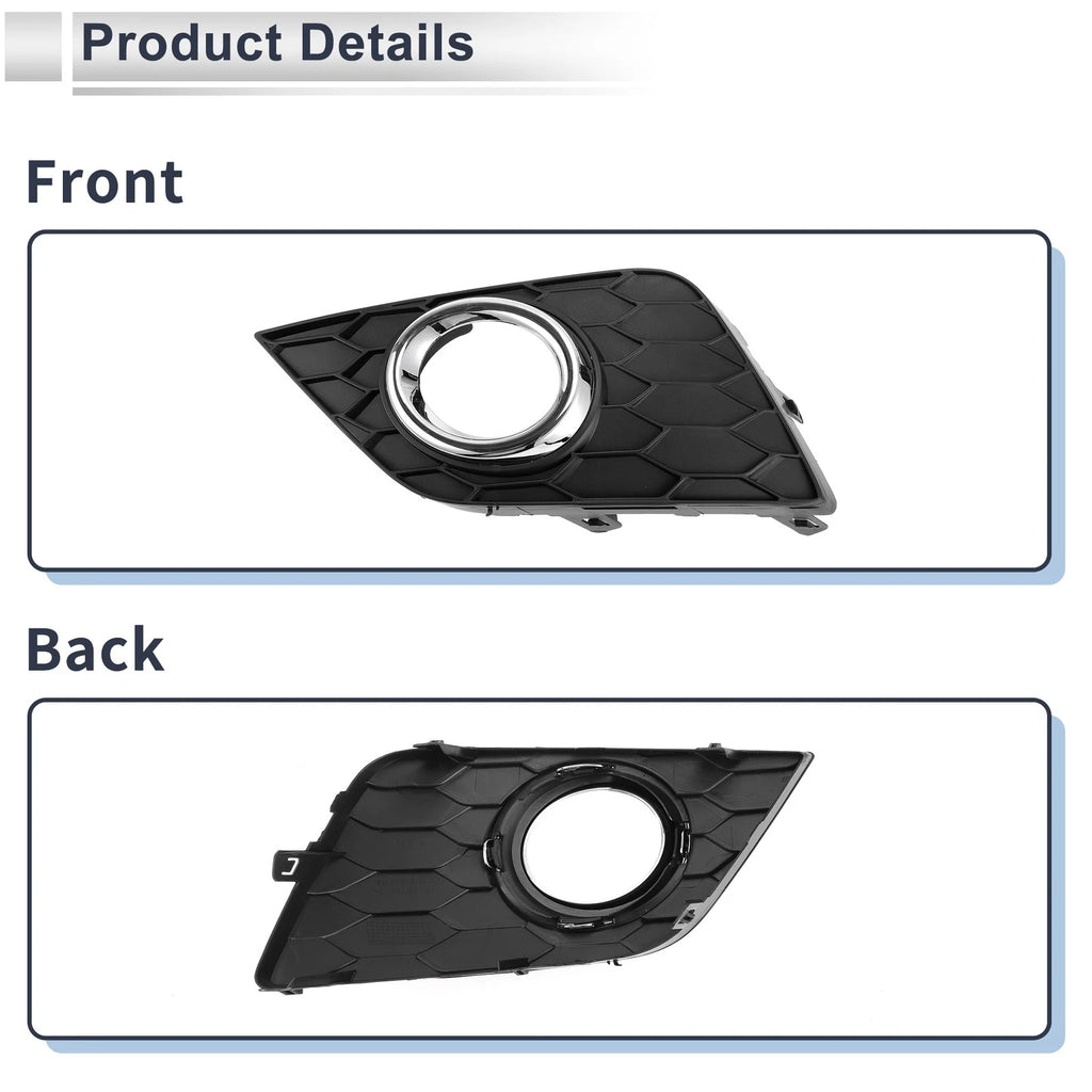 1 Pc Fog Light Grill for Nissan Sentra (2016–2019) No. 622574AF0A