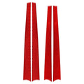 Red Interior Door Panel Strips Cover Trim for Toyota Hilux Revo (2015-2023)