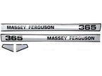 Bonnet Decal Set for Massey Ferguson 365