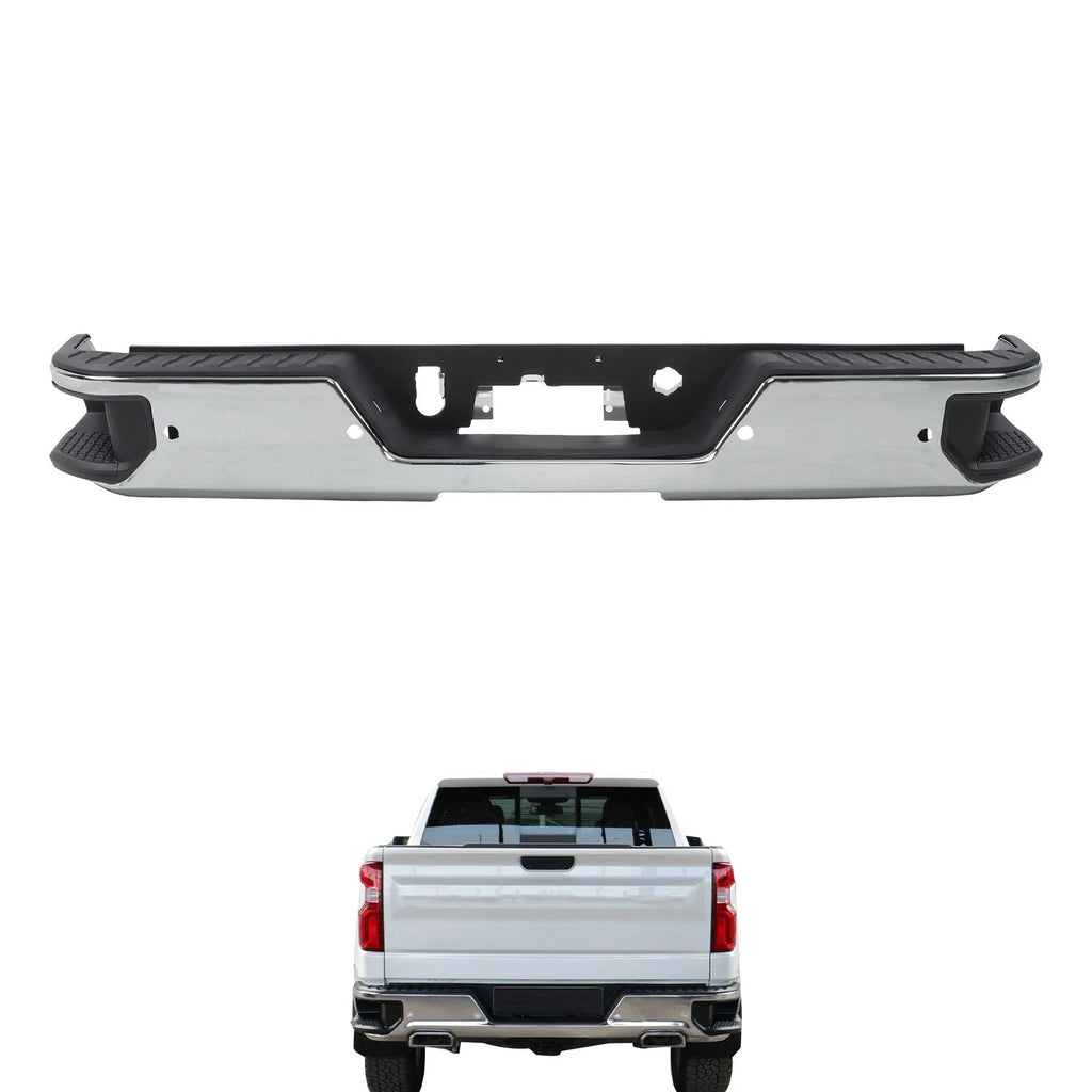 Complete Rear Bumper Assembly for Sierra Silverado 2500 3500 (2020â2024)