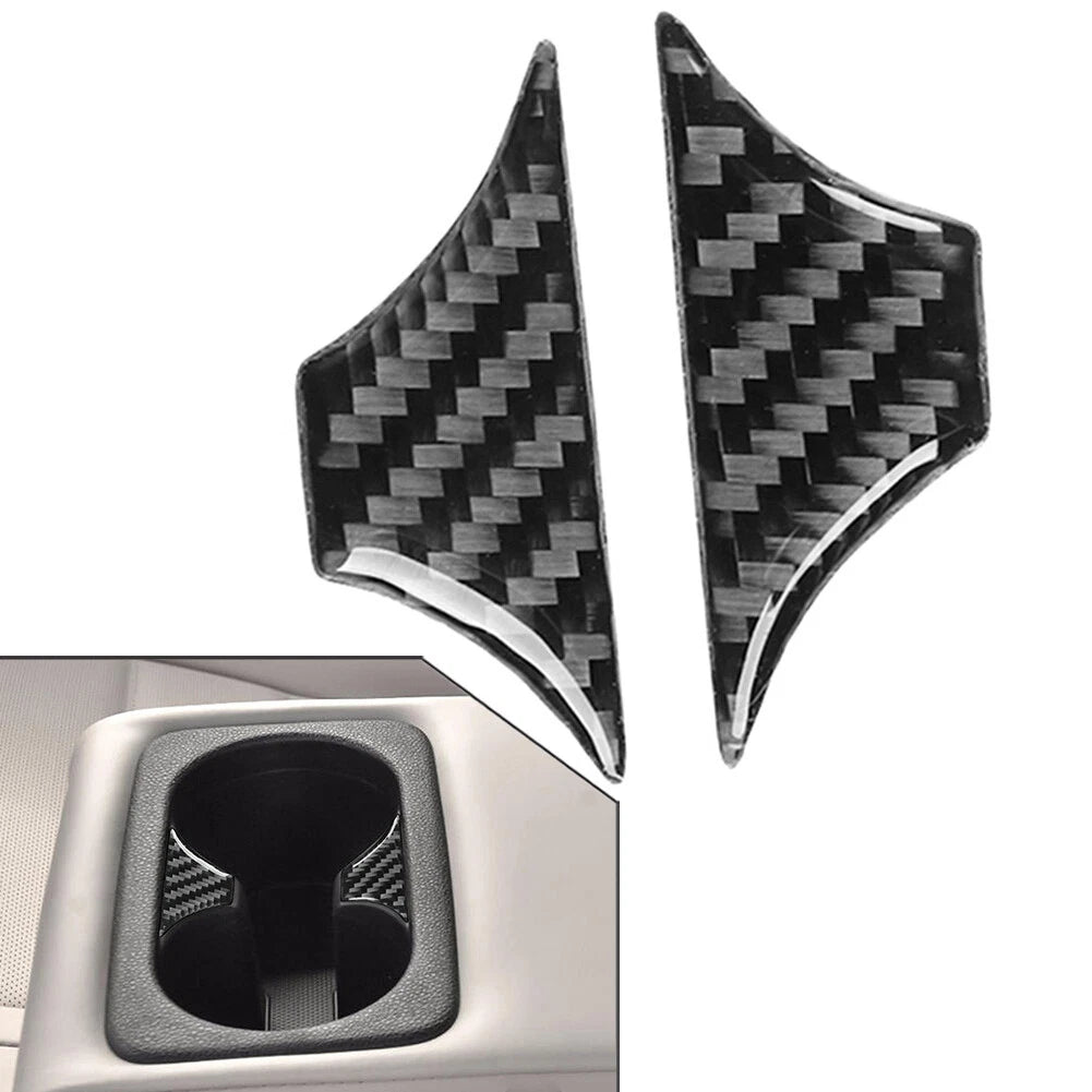 2X Rear Armrest Cup Holder Trim for Kia Stinger (2018–2023)
