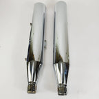Slip On Mufflers w/Heat Shields for Harley-Davidson Softail Street Bob (2018–2023)
