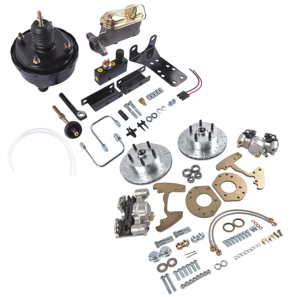 Front Power Disc Brake Conversion Kit for Ford Mustang (1964-1966)