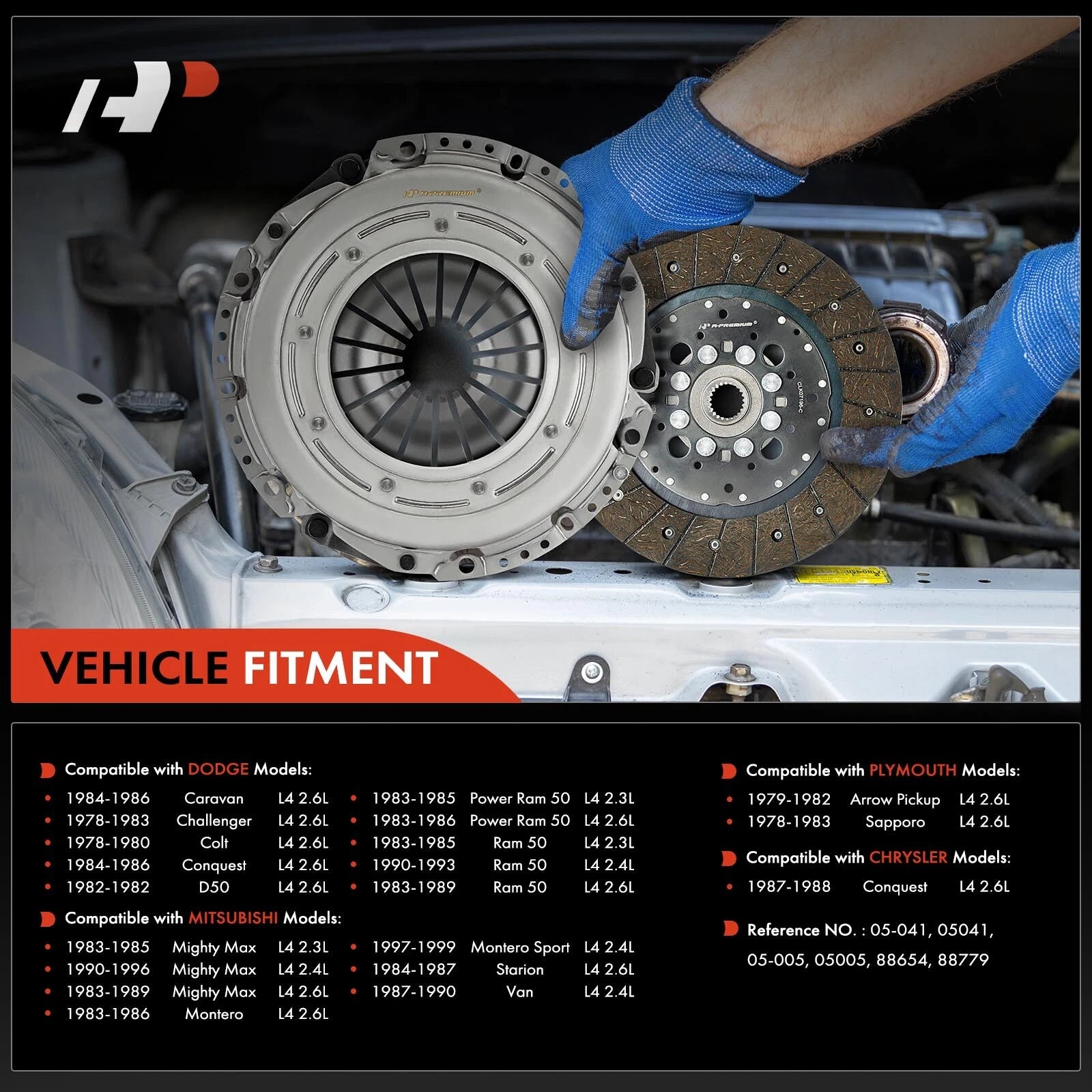 Clutch Kit for Dodge Challenger (1978-1983)