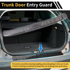 Rear Bumper Topper for Toyota Camry (2018–2025) Silver Tone