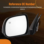 Power Heated Mirror for Toyota Highlander (2008–2013) TO1320251