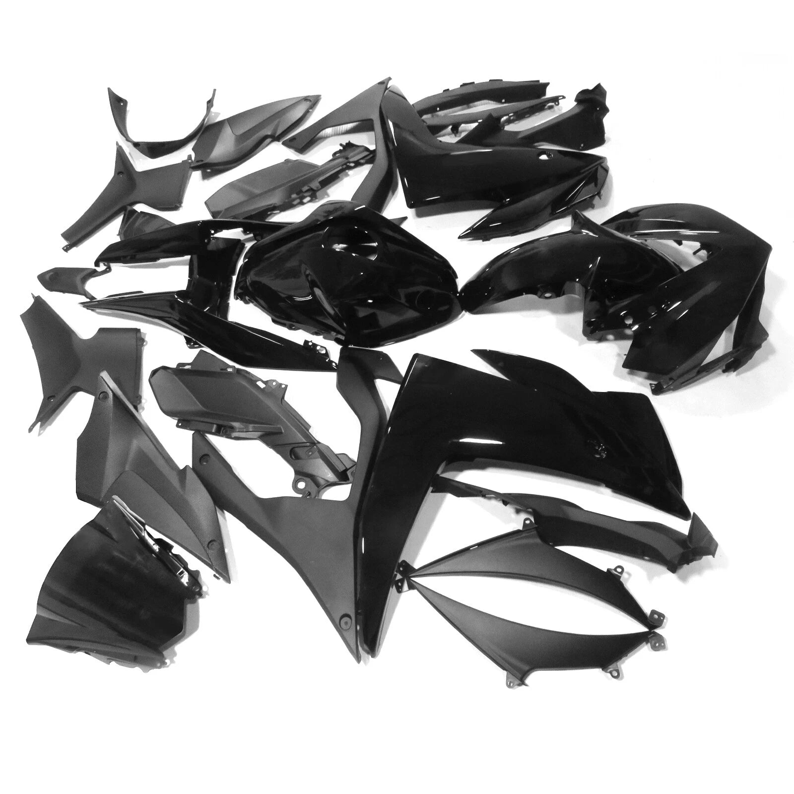 Fairing Kit for Yamaha YZF R3/R25 (2014–2018) Glossy Black ABS