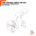 Turn Signal Bumper Light for Mitsubishi Triton Ute (1996-2006)