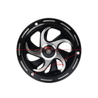 Red Radiator Cooling Fan Cover for Vespa Sprint Primavera 150 (2013-2023)