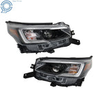 Set of 2 LED Headlights for Subaru Legacy/Outback (2020) Black