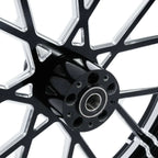 CNC Front Wheel Rim Hub for Harley Touring (1997–2021) 23''X3.5'' Single Disc