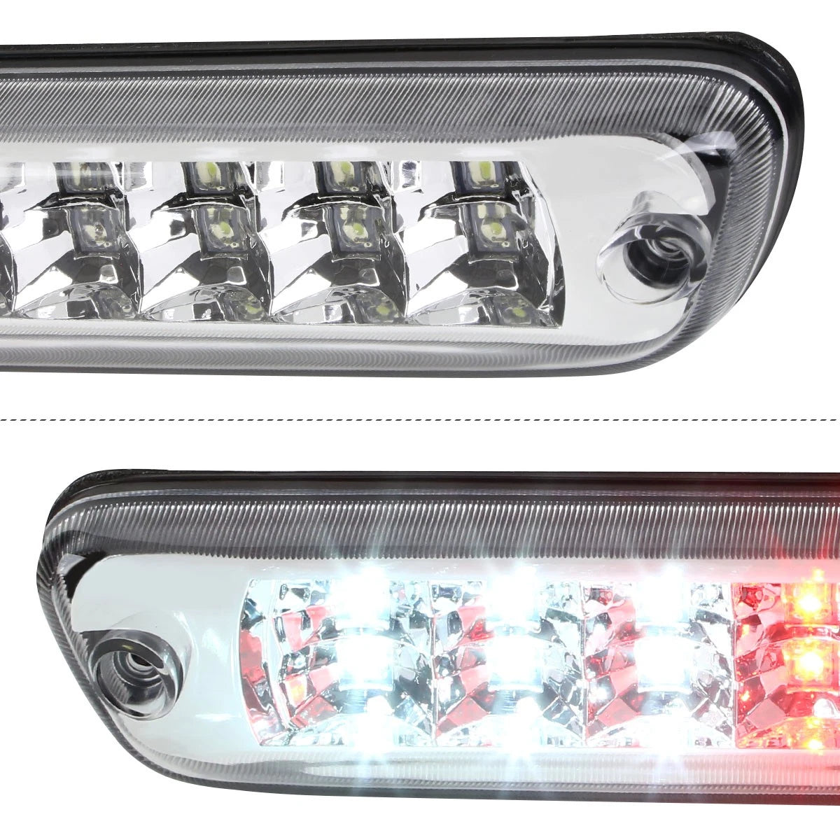 U-Shape LED DRL Headlights for GMC C/K Pickup Suburban Yukon (1994–2000)
