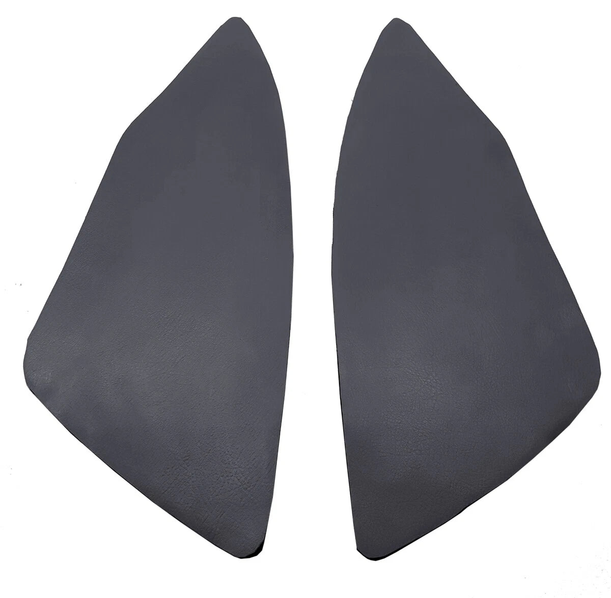 Rear Insert Card Door Panel Cover for Honda CR-V (2012–2016) Gray PVC Leather