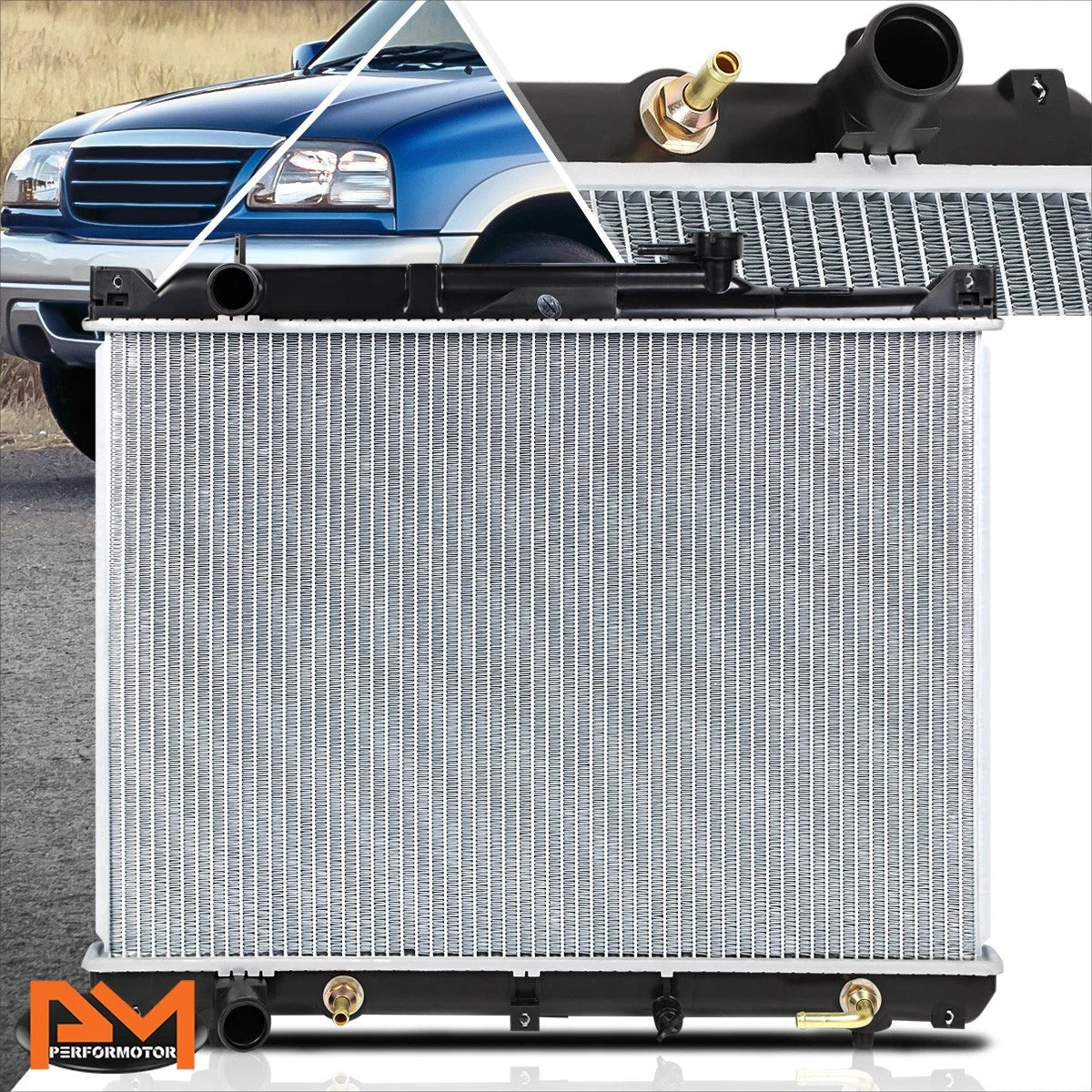 Aluminum OE Factory Radiator for Suzuki Grand Vitara/XL-7 (2001–2005) DPI-2430