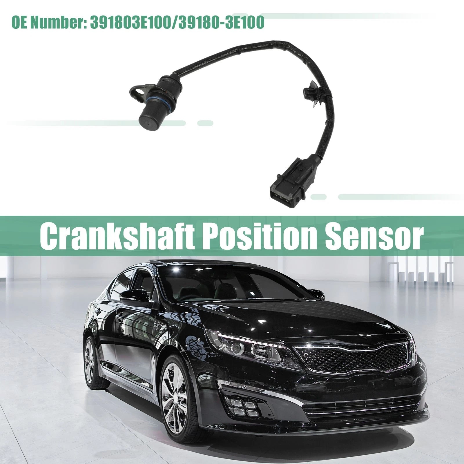 Crankshaft Position Sensor No. 391803E100/39180-3E100 for Kia Optima (2006–2010)