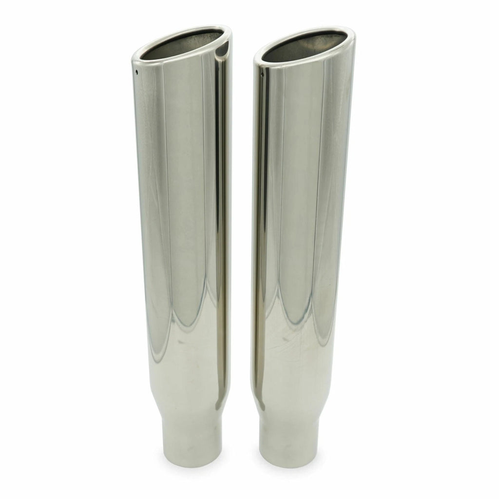Dual Exhaust Kit for Dodge Challenger (2009-2018) 2.5" Chrome Tips