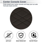 Center Console Cover with Storage Bag for BMW X5 (2014-2018)