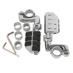 22mm 25mm 32mm 35mm Chrome Highway Footpeg Footrest Mount for Harley Touring