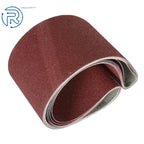 Set of 6 Sanding Belts for Belt Sander (6" × 48", 60-400 Grit)