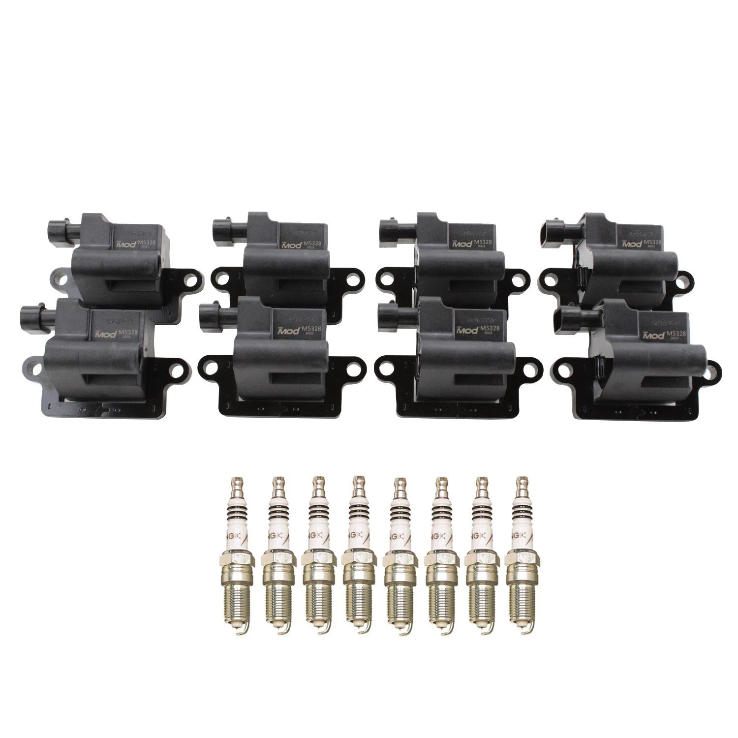 Set of 8 NGK Iridium Spark Plugs for Chevrolet Avalanche 1500 (2002–2013)