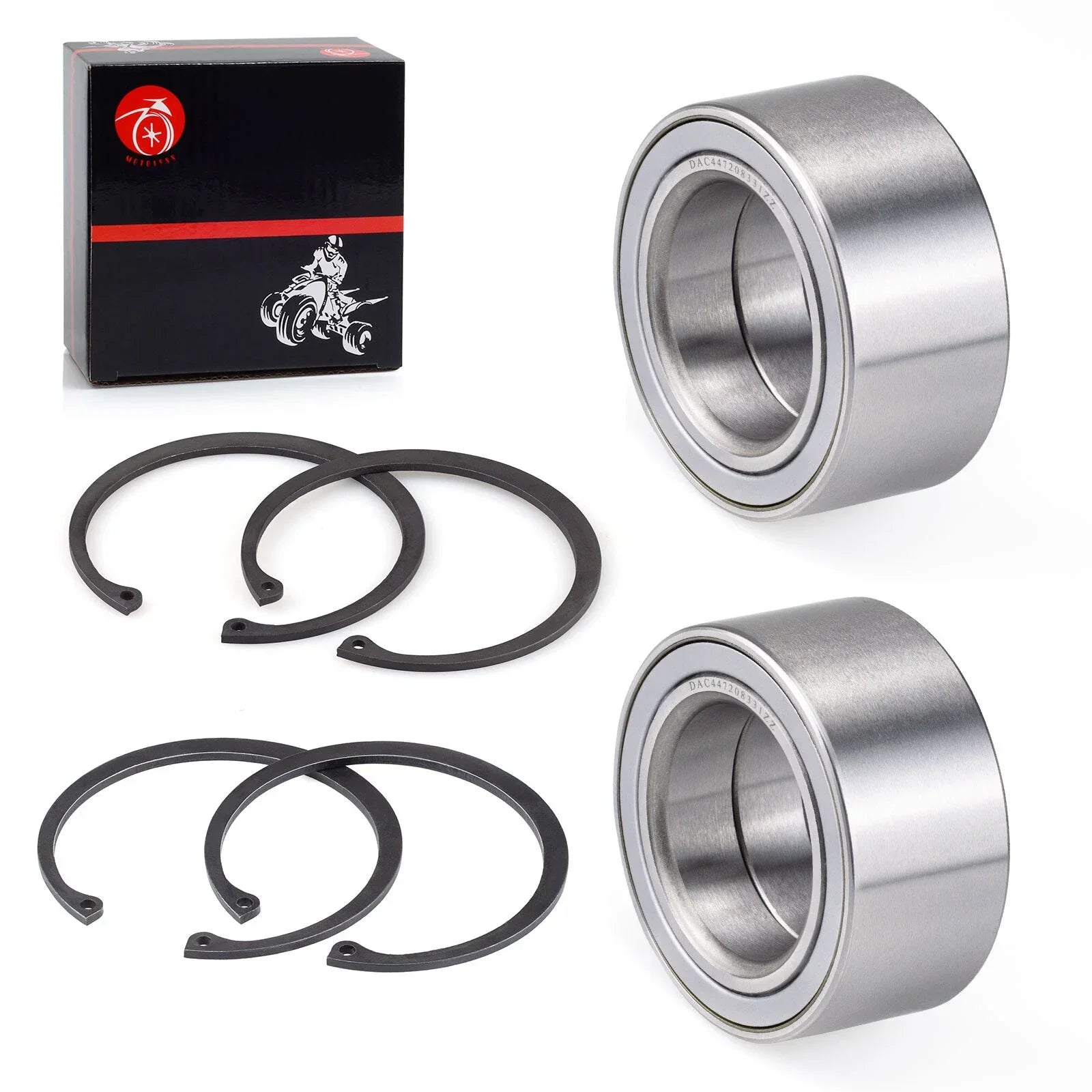 2x Front & Rear Wheel Bearings for Polaris Scrambler (2013-2023)