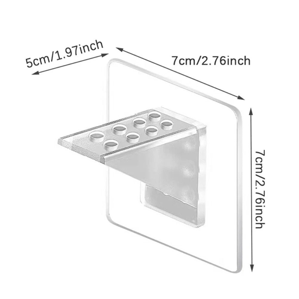 4X Shelf Support Bracket for Cabinet Shelves