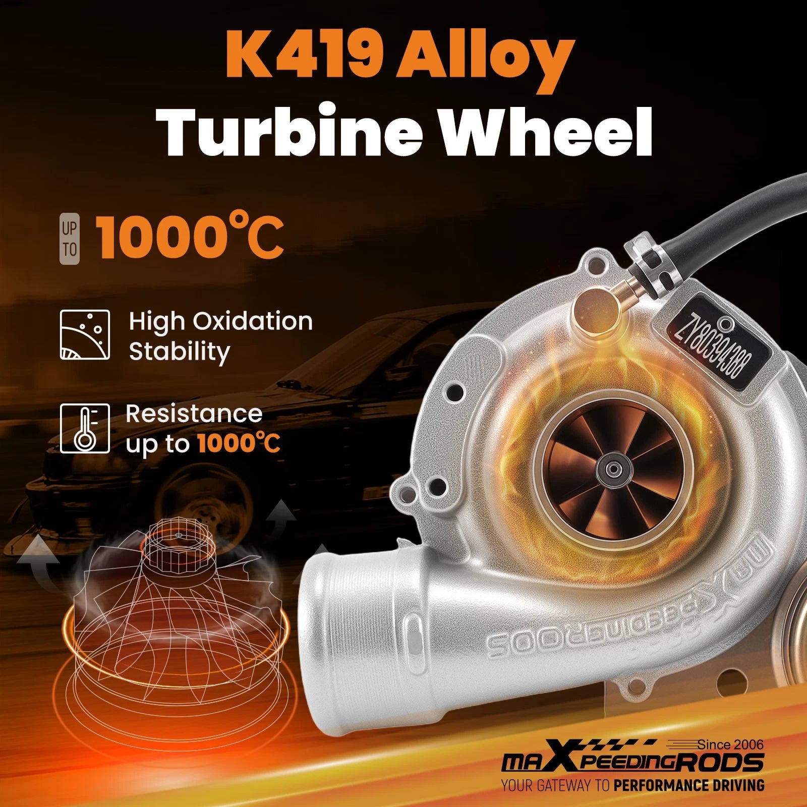 K04 Turbocharger for Audi A4 A6 VW Passat 1.8T (1999)