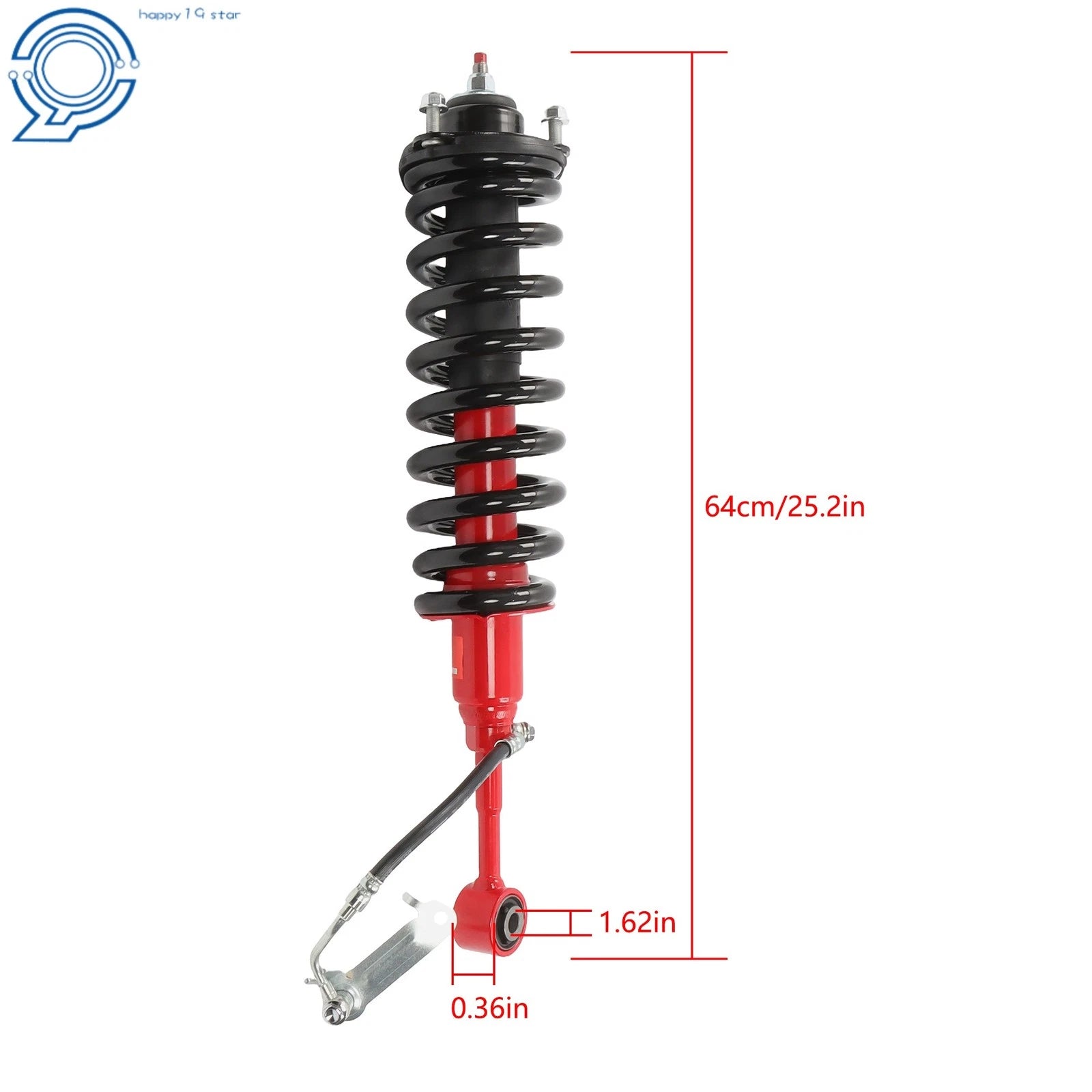 Set of 2 Shock Struts for Toyota 4Runner Limited 4WD (2010–2024)