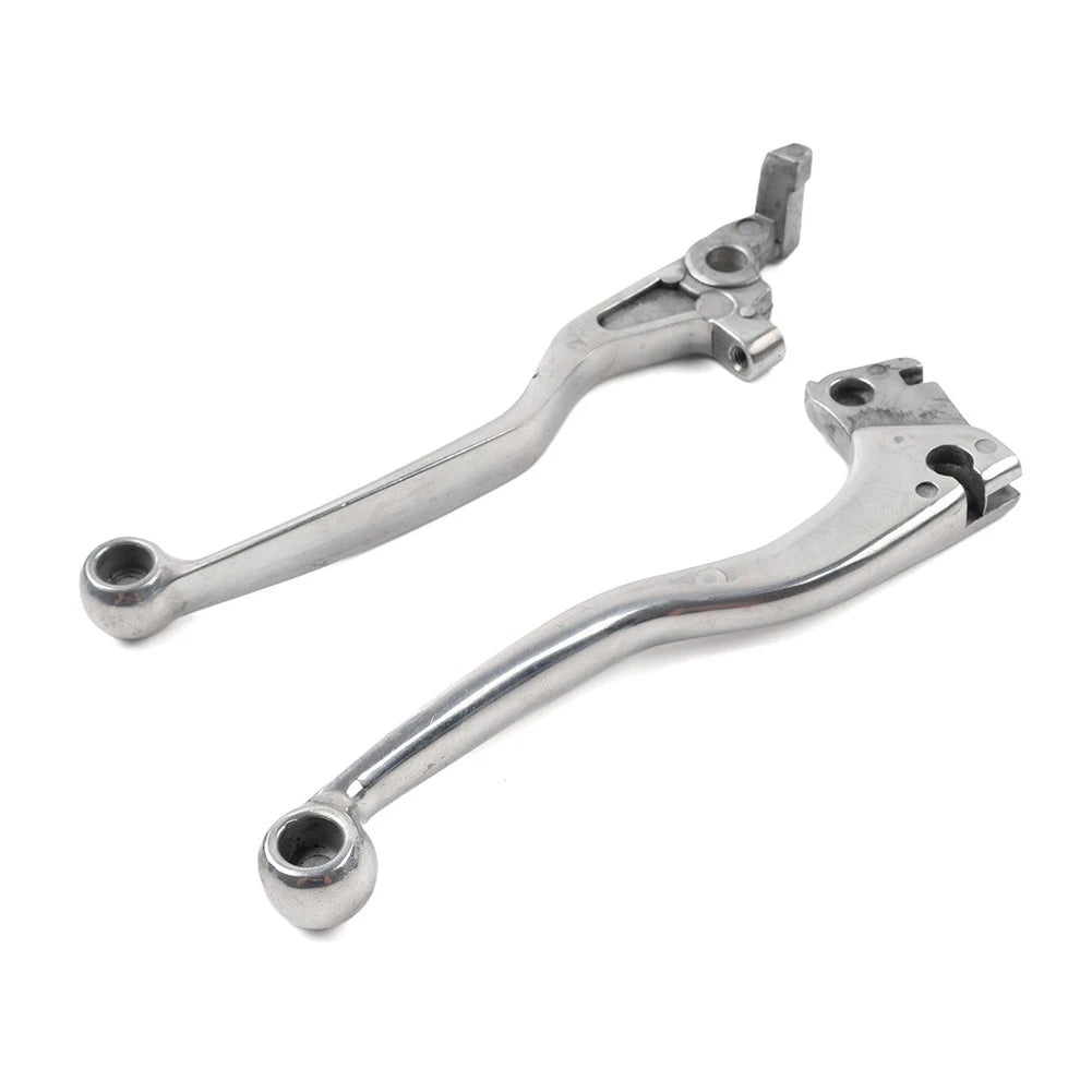 Brake Clutch Levers Set of 2 for Kawasaki KLX250 (1994–2007) Aluminium Silver