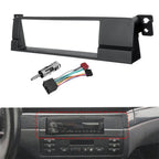 1Din Radio Fascia Adaptor & Harness for BMW 3 Series E46 (1998–2005)