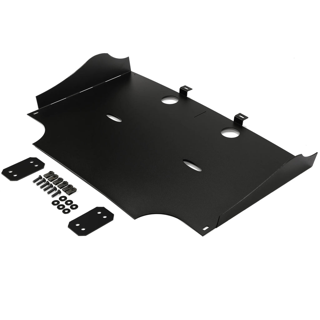 Powder-Coated Black Rear Skid Plate for Ford F150 2015–2024